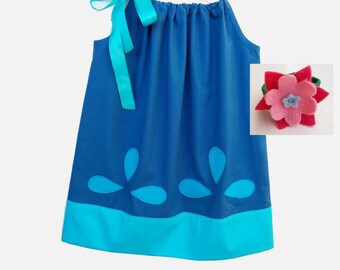 Princess Poppy dress and hug time hand band Trolls birthday party dress Poppy trolls pillowcase dress Hug time bracelet Great party favors