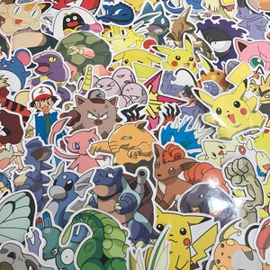  Pokemon  stickers Etsy