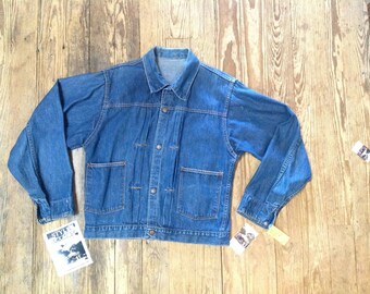1950s Selvedge Denim Ranch Jkt. Sz. 40 in VG+ Cond.