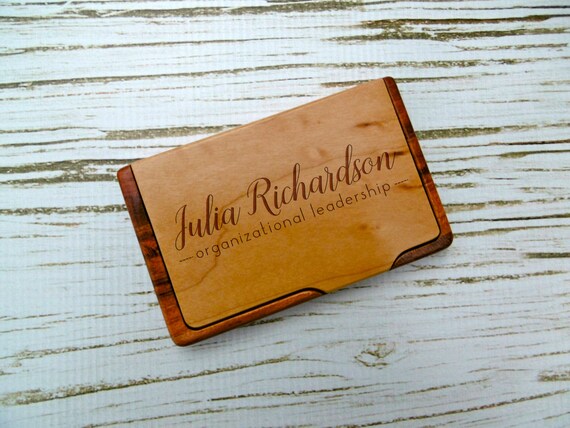 Custom Business Card Holder Personalized Business Card