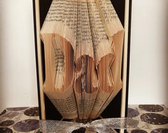 Dad Book Folding Pattern - Gifts for him - Father's Day - Gift for Dad - Unique Gift - Birthday Gift - Papa - Dad - Daddy - Father - Unique