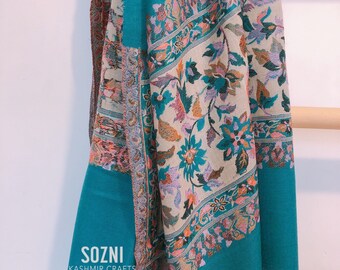 Pure Pashmir / Cashmere Kani Shawl