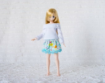 Long sleeved shirt for azone pureneemo and blythe dolls