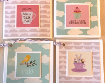 Handmade Gift Tags- Set of 4