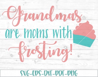 Download Free Svg Mom Est Grandma Est Svg 3079 File Include Svg Png Eps Dxf