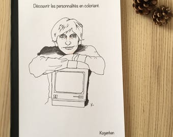 Discover the people coloring - free shipping