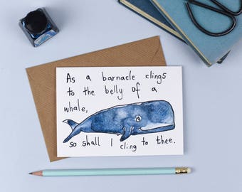 The Whale and the Barnacle Card