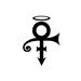 2 pack Prince Symbol with Angel Halo. R.I.P Prince. Celebrate his legend with The Artist's icon on your bumper, window, laptop, wall, etc