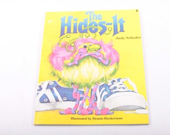 The Hides-It, Judy Schoder, Dennis Hockerman, Illustrated, Vintage, Children's Book ~ The Pink Room ~ 170307