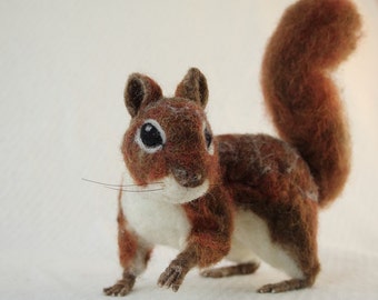 Needle Felted Squirrel