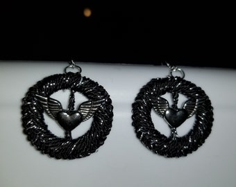 Crochet jewelry - Hook earrings