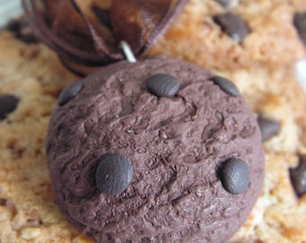 Chocolate Cookie necklace