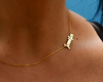 Two Name Necklace, Couples Necklace, His And Hers Necklace, Mother Child Necklace, Relationship Necklace, 2 Name Necklace, New Mom Jewelry