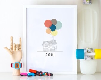 CUSTOM name poster