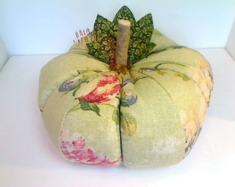 ON SALE 50% OFF | Size 12 | Fabric Pumpkin | Thanksgiving Decor | Fall Decor | Pumpkin Centerpiece | Kitchen decor | Handmade Gift |# 2