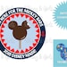 INSTANT DOWNLOAD Printable I'm Here for the Mickey Bars Disney Cruise Magnet or T-Shirt Iron-On JPEGs