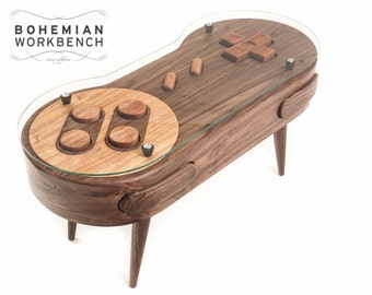 16-bit Retro Gaming Coffee Table - FUNCTIONAL