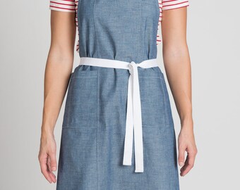 Denim Apron - Japanese Chambray - Denim - Apron