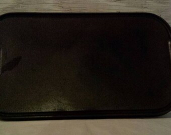 Vintage Wagner Ware Cast Iron 17" Griddle/Utility Grill from the 1990s. Professionally Cleaned. Seasoned. Manufacturers Mark.