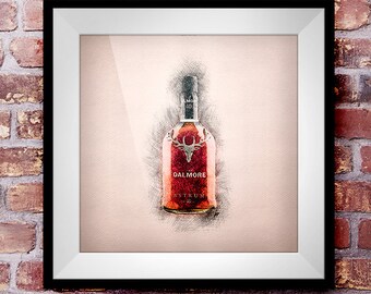 Dalmore Astrum - Crosshatch Whisky Wall Art