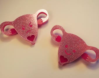 Cuterus Brooch - Laser Cut Acrylic