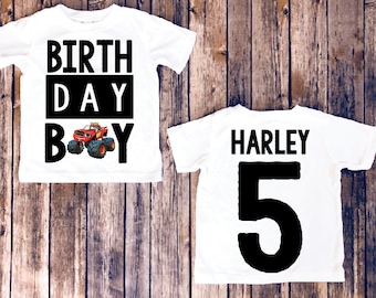 Blaze birthday shirt, blaze and the monster machines birthday, blaze birthday party, blaze party, monster machines shirt, birthday boy shirt