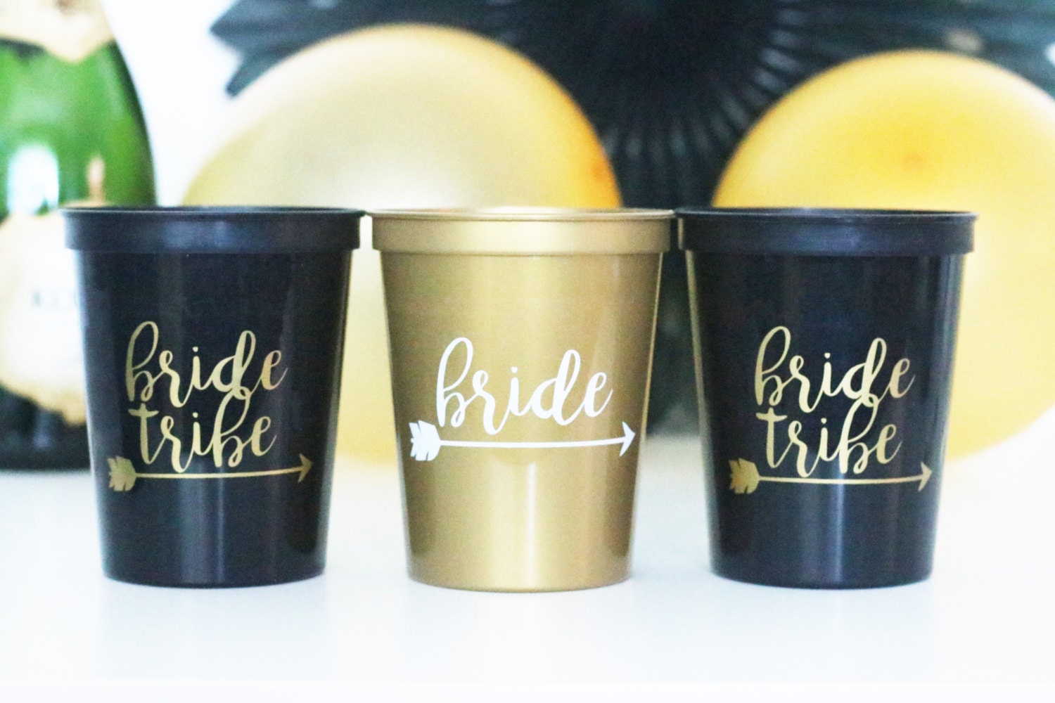 Bride Tribe Stadium Cups Bachelorette Party Bachelorette