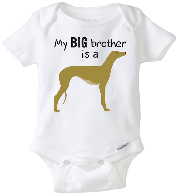Onesie For Baby My Big Brother Is A Dog Onesie For Baby My Big Brother Is A Dog