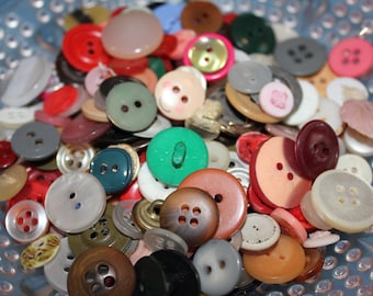 Mixed Lot of Buttons Including Some Lovely Vintage Treasures