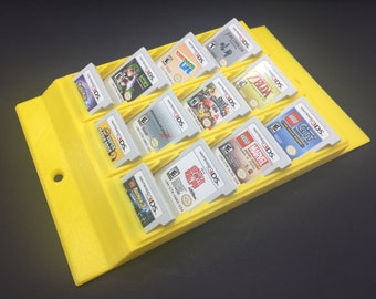 Display Rack for Nintendo DS and 3DS games that holds 30 games