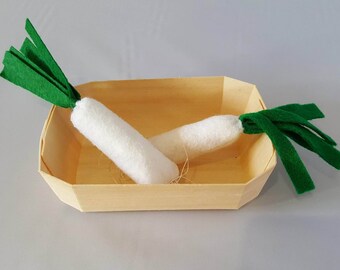 Tea - Party - felt food Leek - merchant
