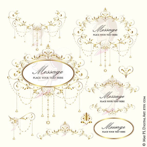 Wedding Clip Art Gold Foliage Clipart Vine Monogram Frame Crystal Chandelier Garland Retro Design DIY Programs Invitations Graphics 10396 From Wedding Clip Art Gold Foliage Clipart Vine Monogram Frame Crystal Chandelier Garland Retro Design DIY Programs Invitations Graphics 10396 From