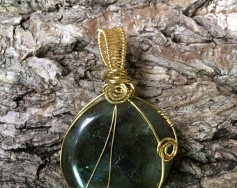 Labradorite wire wrap