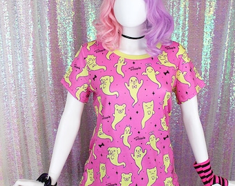 Pink "Lil' Ghosties" T-Shirt