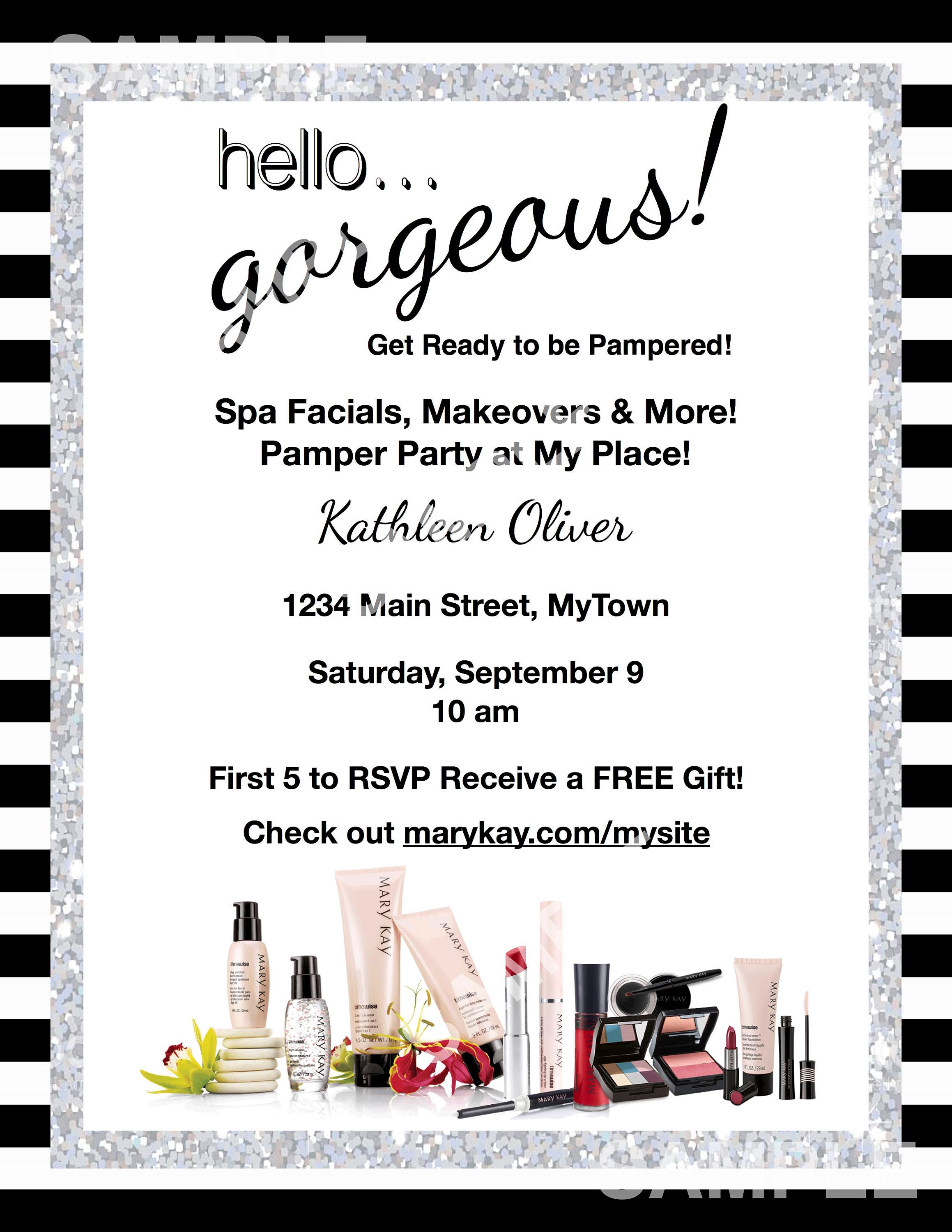 Mary Kay Flyer Hello