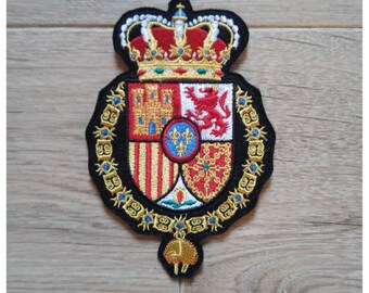 Coat of arms Crest Escudo Spanish Casa Spanish Royal patch