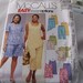Pattern Womens Tops Dresses Shorts and Capri Pants McCALLS Pattern M4097