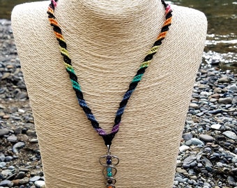 Chakra Hemp Necklace