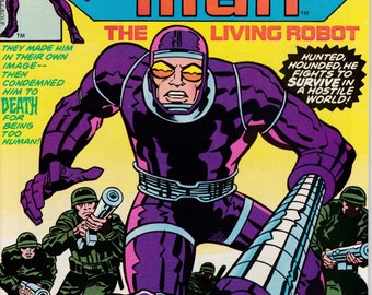 Machine Man #1 April 1978 Marvel Comics Grade F/VF