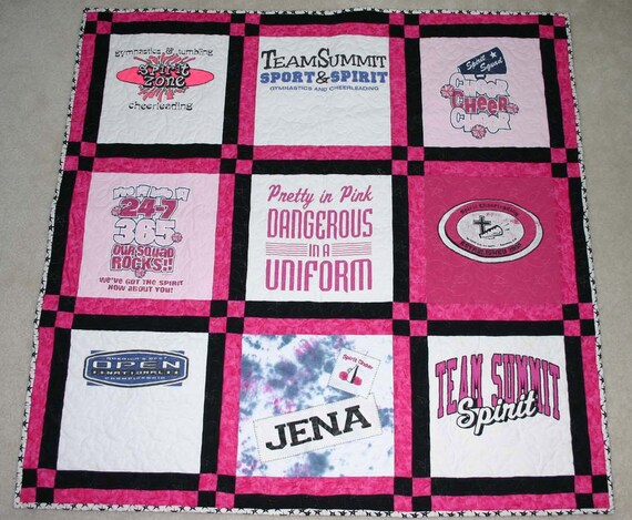 t shirt quilt with sashing