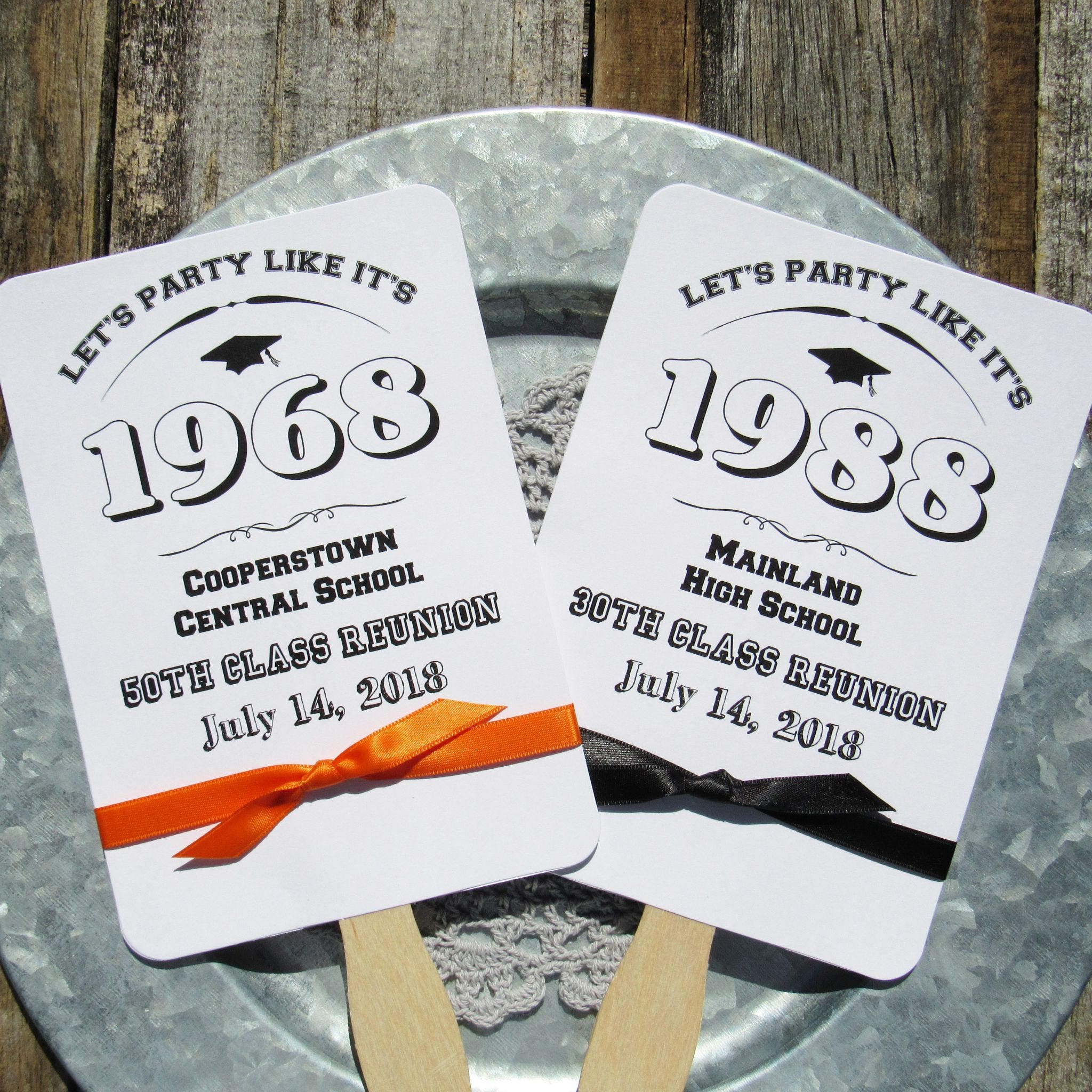 Class Reunion Favors Class Reunion Fans Class Reunion