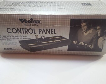 Très rare Vectrex contrôleur avec boite/arcade/nintendo/système/video game/testé pour fonctionner