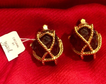 Vintage Signed Marcel Boucher Earrings