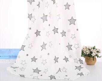 Muslin Stars Galore Baby Swaddle