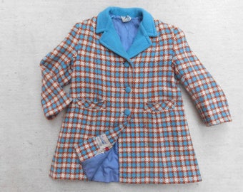 vintage 1940's girls coat age 3-4