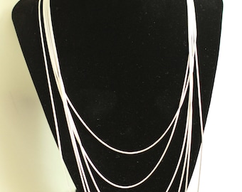 Sterling Silver chain in lengths from 18" to 30"