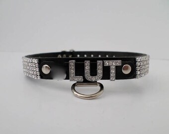 Diamante Slut Collar