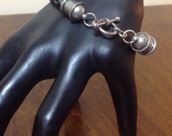 Beaded kumihimo bracelet