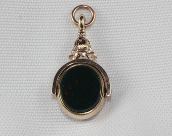 9ct gold Spinner Fob Seal