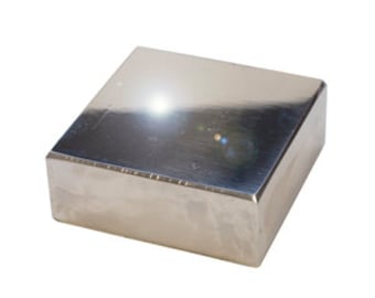 Highly Polished Solid Steel Bench Block 2.5 Inches
